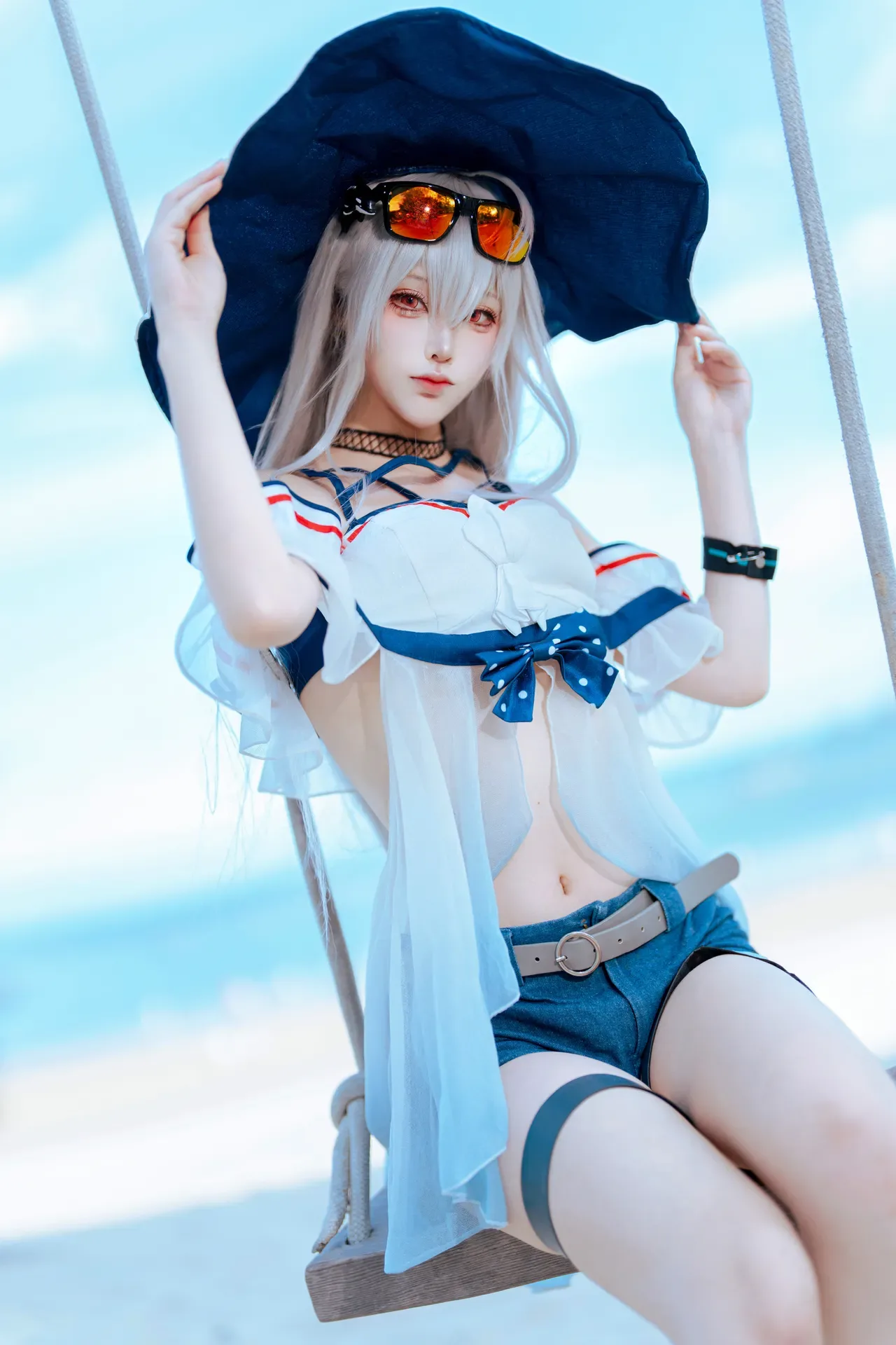 [Ảnh COSER màu đỏ] Hiroshi Abaoya trong vai Cô gái Thỏ – Trang phục thể dục kiểu X trong phim hoạt hình - 69