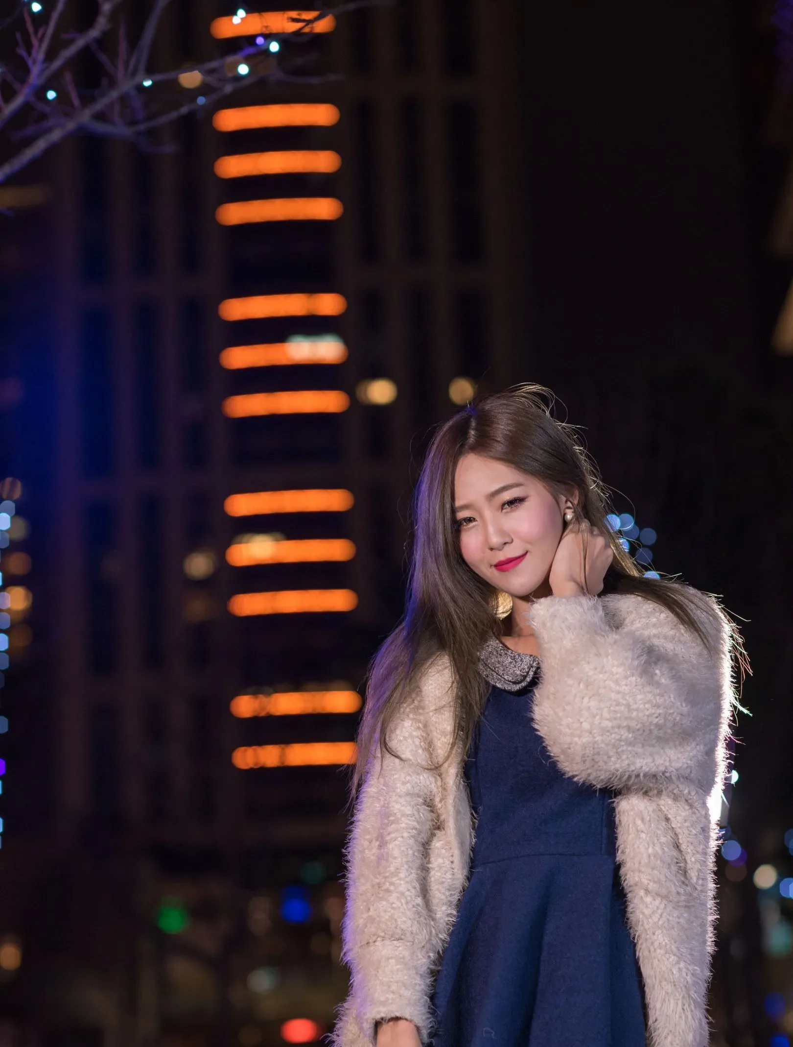[Buổi chụp ảnh ngoài trời của Beautyleg] Winnie Xiaoxue - Bộ sưu tập ảnh đêm độ phân giải cực cao từ Công viên Giáng sinh Thành phố Đài Bắc Mới - 9