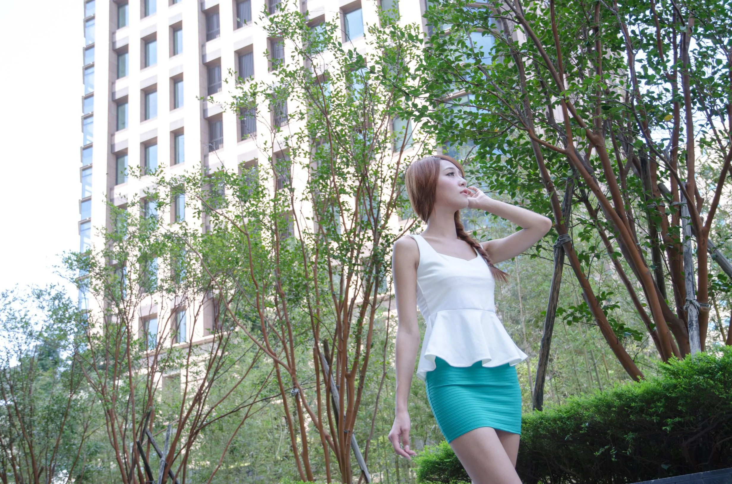 [Buổi chụp ảnh ngoài trời của Beautyleg] Winnie Xiaoxue - Bộ ảnh Ultra HD tại khu mua sắm Xinyi - 3