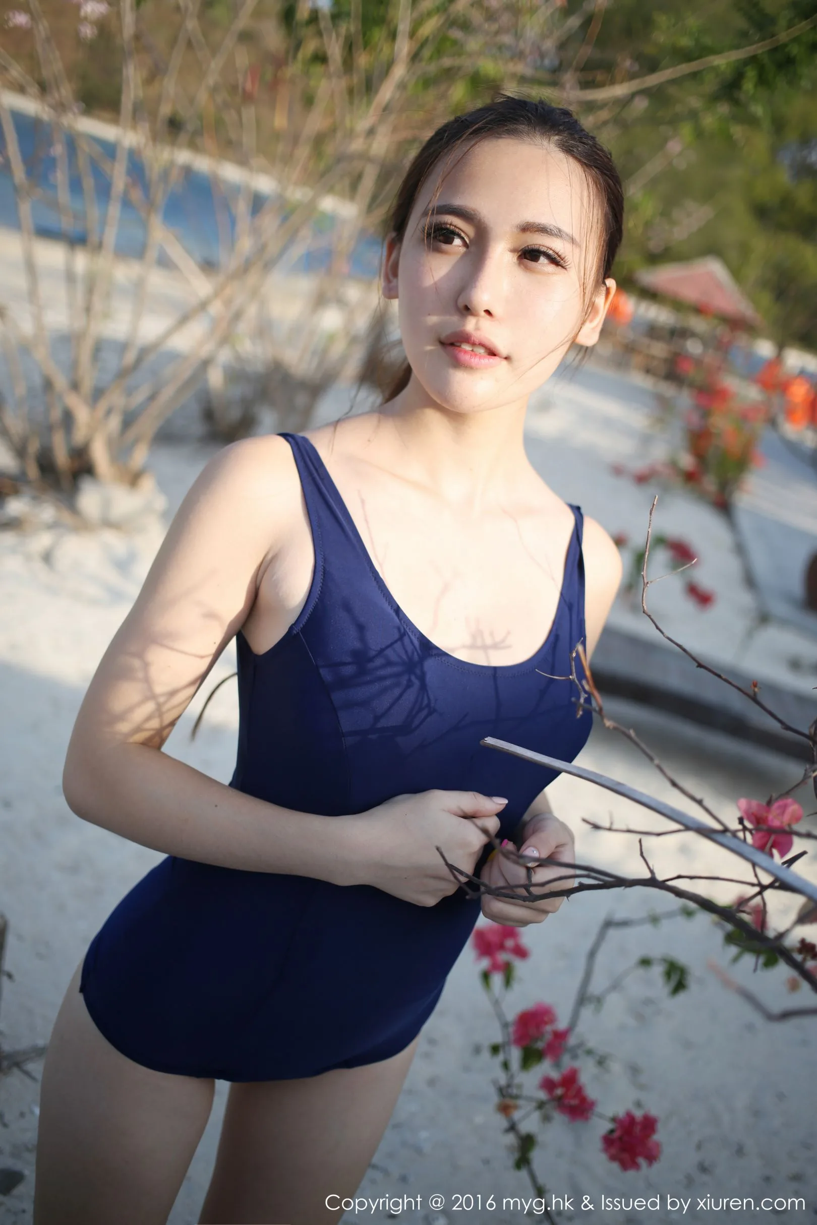 [Bộ sưu tập ảnh MyGirl Beauty]VOL.187 Xiong Ya BOBO - Bộ ảnh áo tắm học sinh - 55