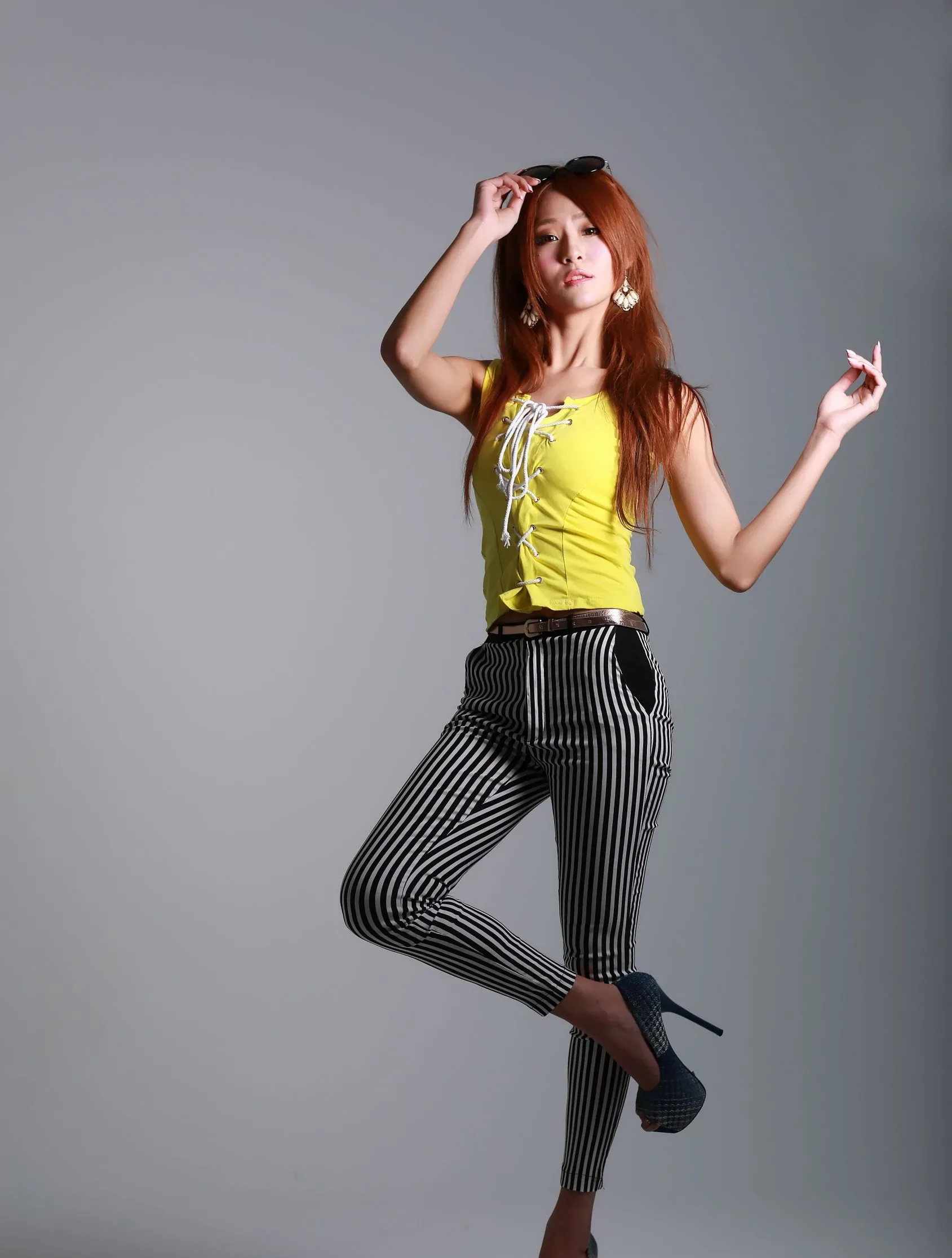 [Bộ ảnh tặng kèm Beautyleg] Người mẫu chân dài Đài Loan Winnie Xiaoxue - Buổi chụp ảnh thời trang tại Qin Er Studio - 124