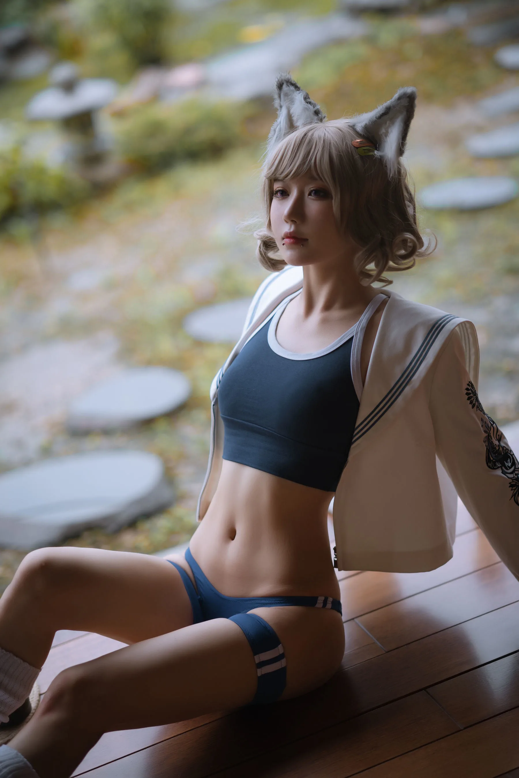 [Ảnh COSER màu đỏ] Hiroshi Abaoya trong vai Cô gái Thỏ – Trang phục thể dục kiểu X trong phim hoạt hình - 16