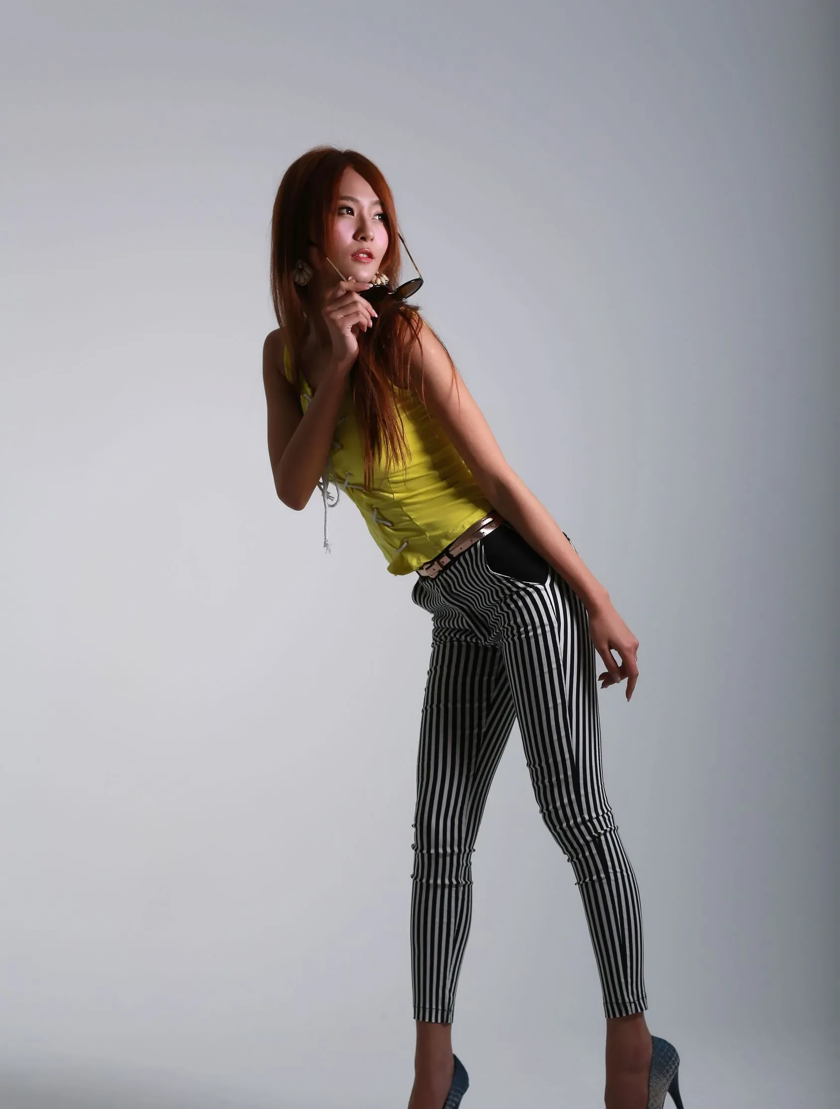 [Bộ ảnh tặng kèm Beautyleg] Người mẫu chân dài Đài Loan Winnie Xiaoxue - Buổi chụp ảnh thời trang tại Qin Er Studio - 125