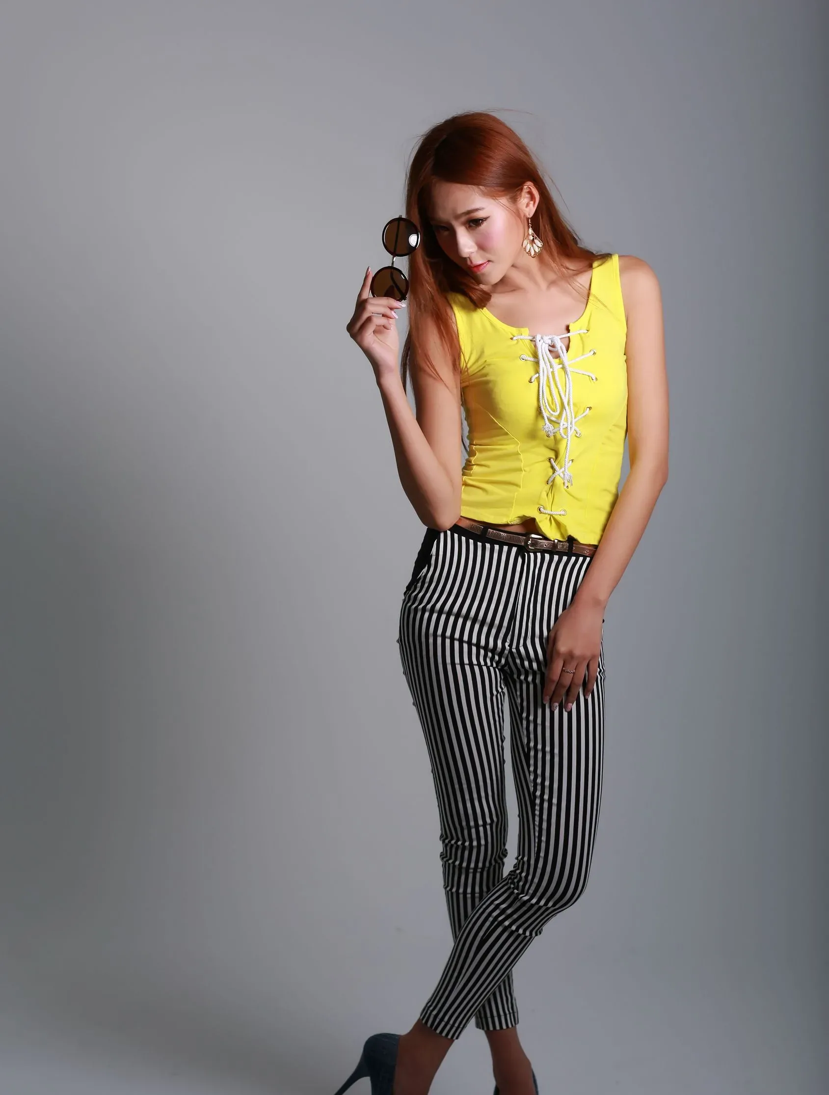 [Bộ ảnh tặng kèm Beautyleg] Người mẫu chân dài Đài Loan Winnie Xiaoxue - Buổi chụp ảnh thời trang tại Qin Er Studio - 105