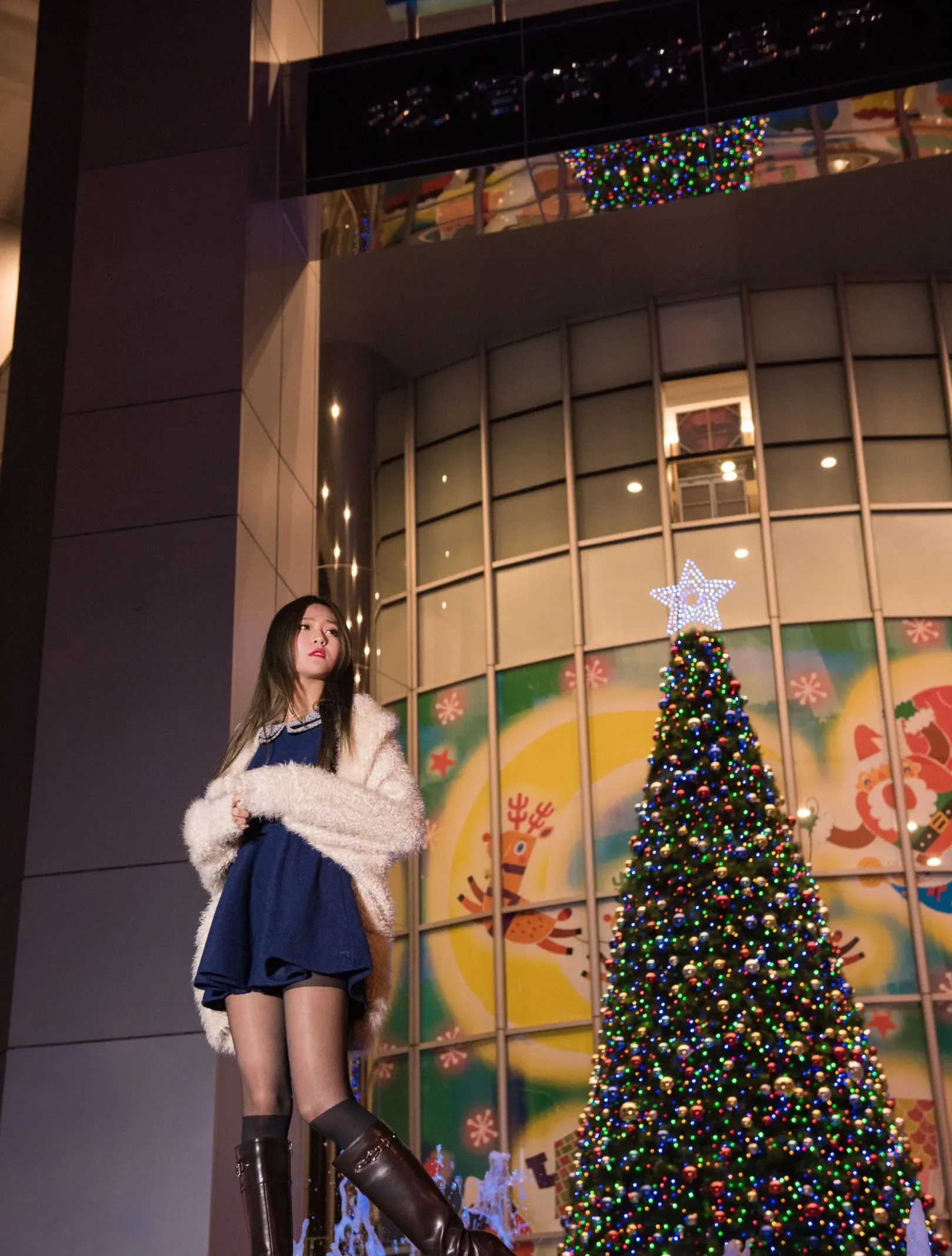 [Buổi chụp ảnh ngoài trời của Beautyleg] Winnie Xiaoxue - Bộ sưu tập ảnh đêm độ phân giải cực cao từ Công viên Giáng sinh Thành phố Đài Bắc Mới - 18