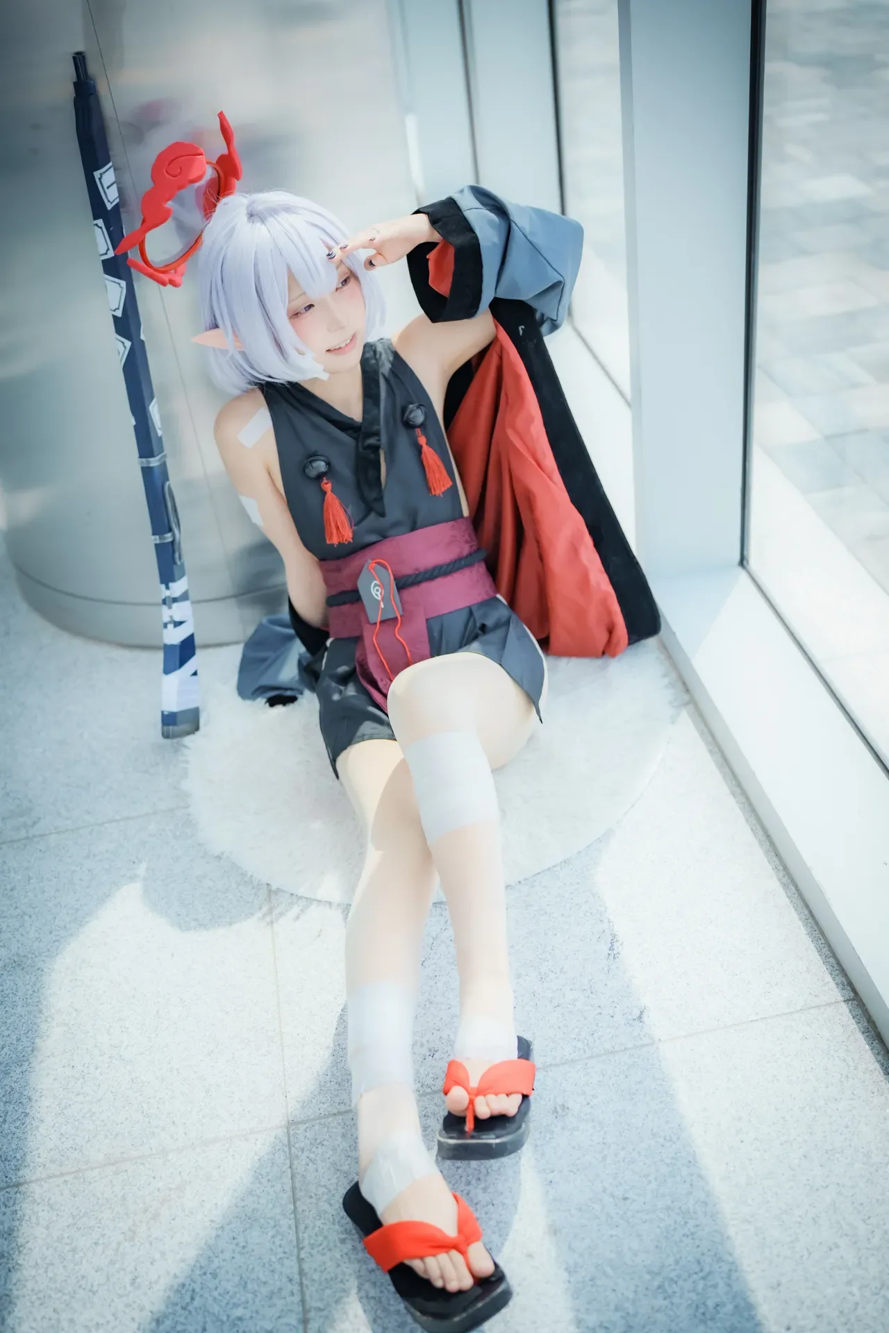 Coser@Saienji Nanka_ Blue Blue Line-Kashinohara Hide - 63