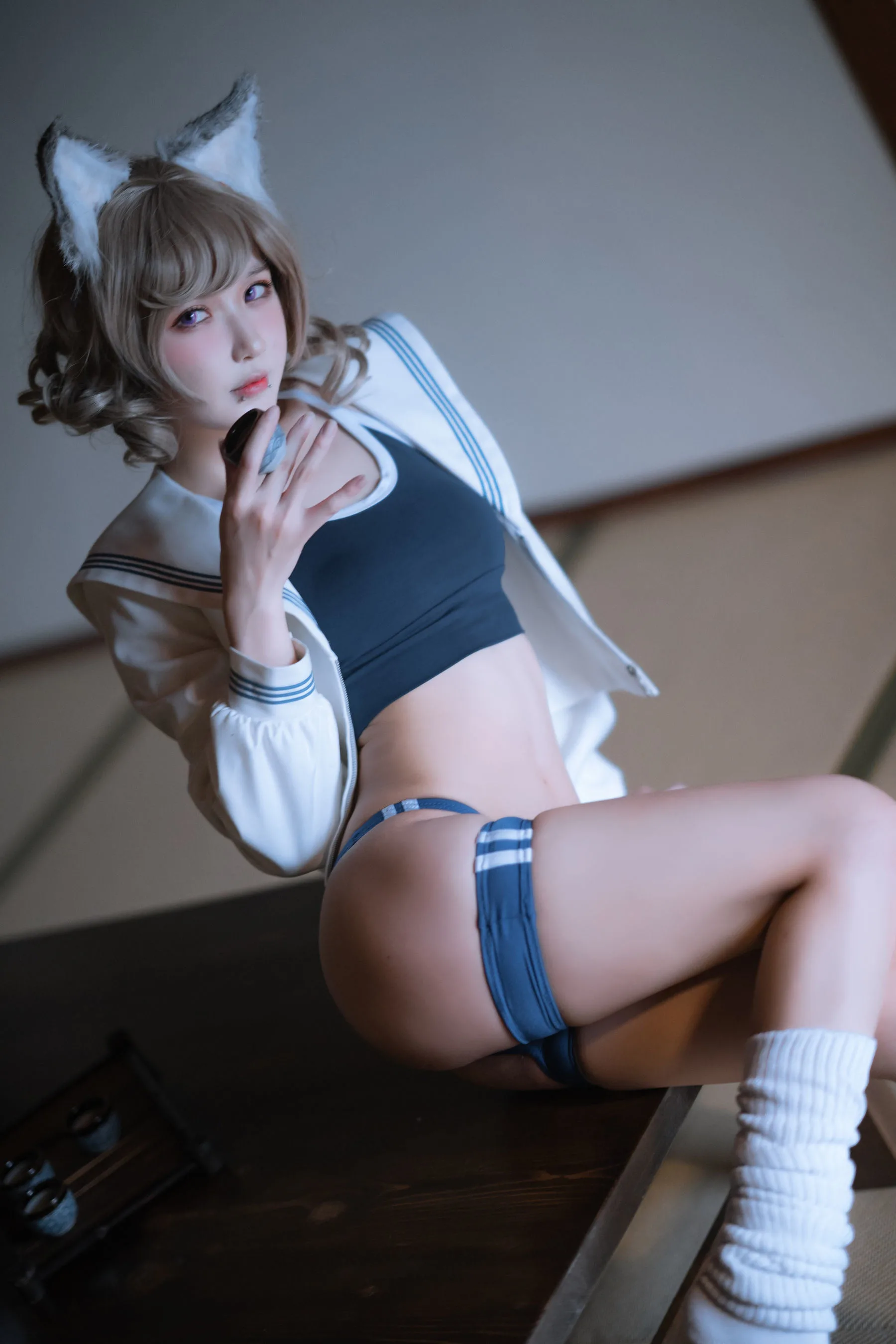 [Ảnh COSER màu đỏ] Hiroshi Abaoya trong vai Cô gái Thỏ – Trang phục thể dục kiểu X trong phim hoạt hình - 14