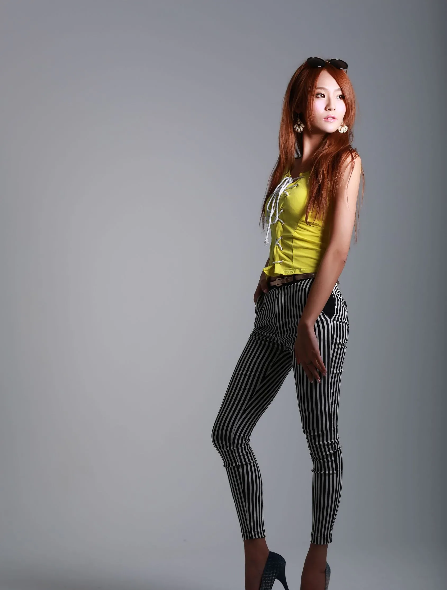 [Bộ ảnh tặng kèm Beautyleg] Người mẫu chân dài Đài Loan Winnie Xiaoxue - Buổi chụp ảnh thời trang tại Qin Er Studio - 123