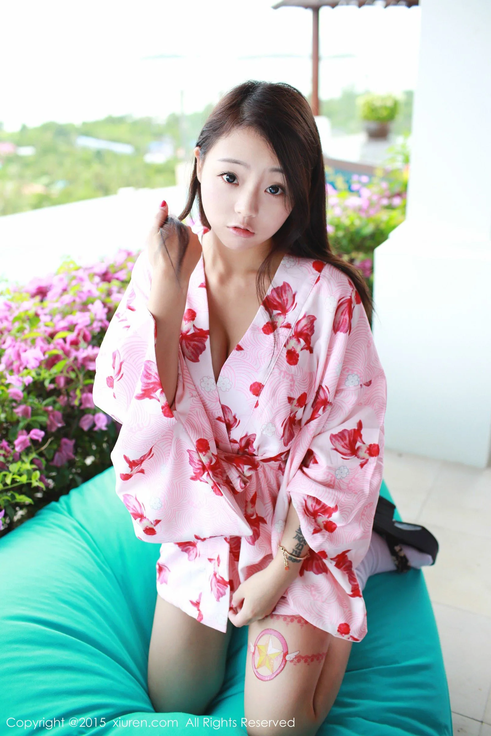 [Xiuren.com]NO.438 Bella She - Sách ảnh Koh Samui (Bộ ảnh cô giáo gợi cảm) - 45