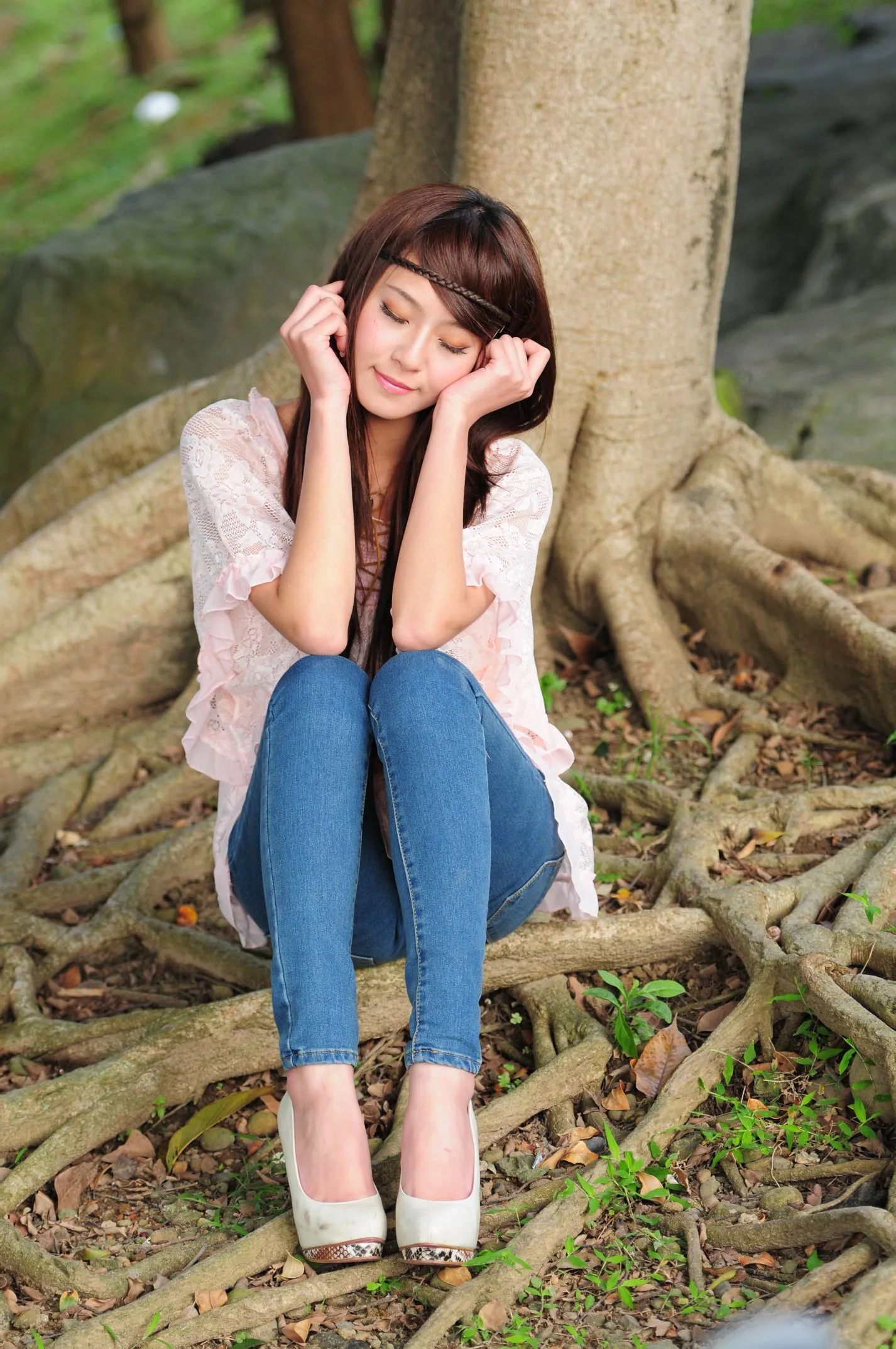 [Buổi chụp ảnh ngoài trời của Beautyleg] Winnie Zhuang - Buổi chụp ảnh ngoài trời tươi tắn và xinh đẹp - 34