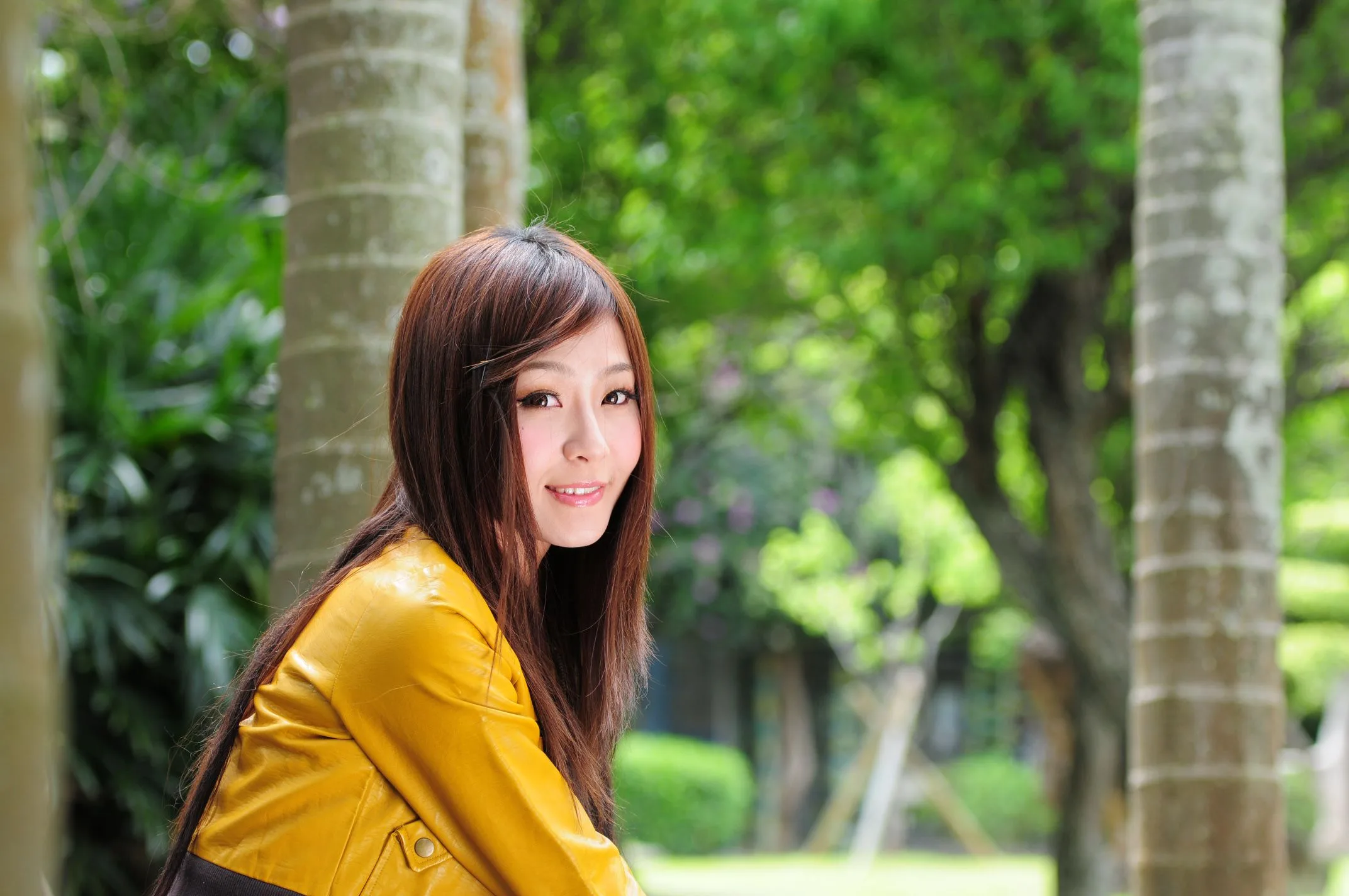 [Buổi chụp ảnh ngoài trời của Beautyleg] Winnie Zhuang - Bộ ảnh ngọt ngào và dễ thương với váy ngắn họa tiết hoa. - 5