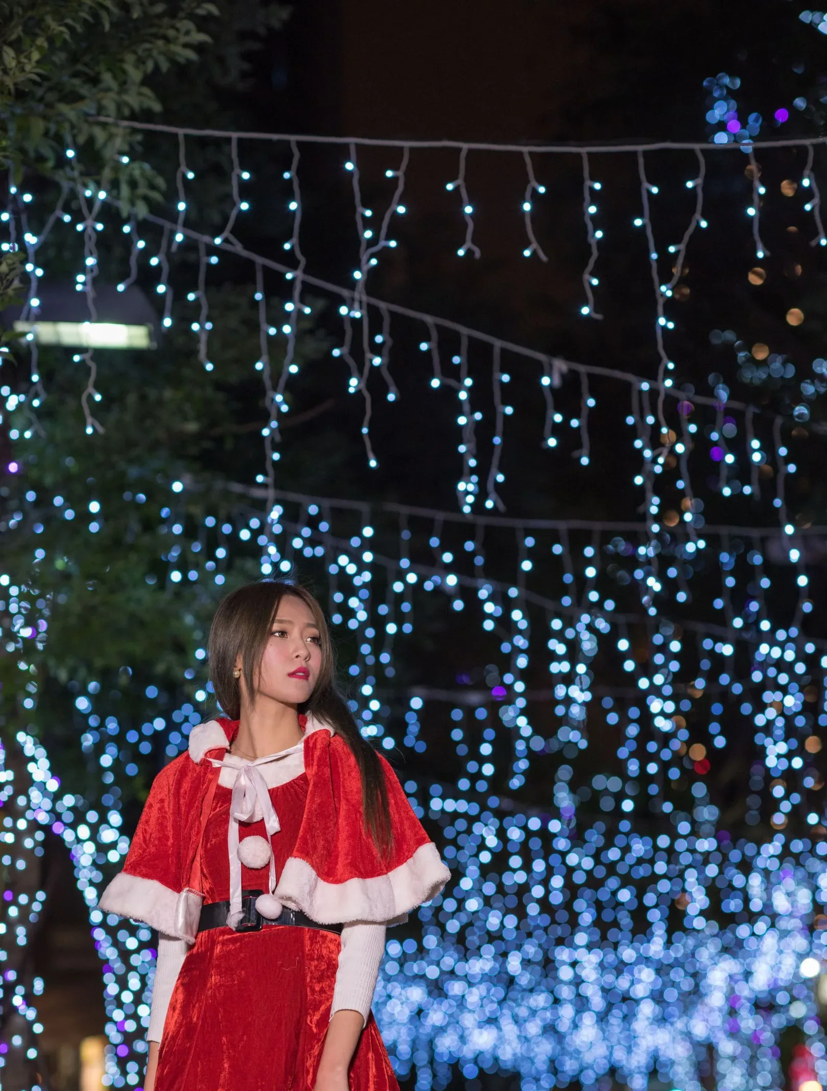 [Buổi chụp ảnh ngoài trời của Beautyleg] Winnie Xiaoxue - Bộ sưu tập ảnh đêm độ phân giải cực cao từ Công viên Giáng sinh Thành phố Đài Bắc Mới - 24