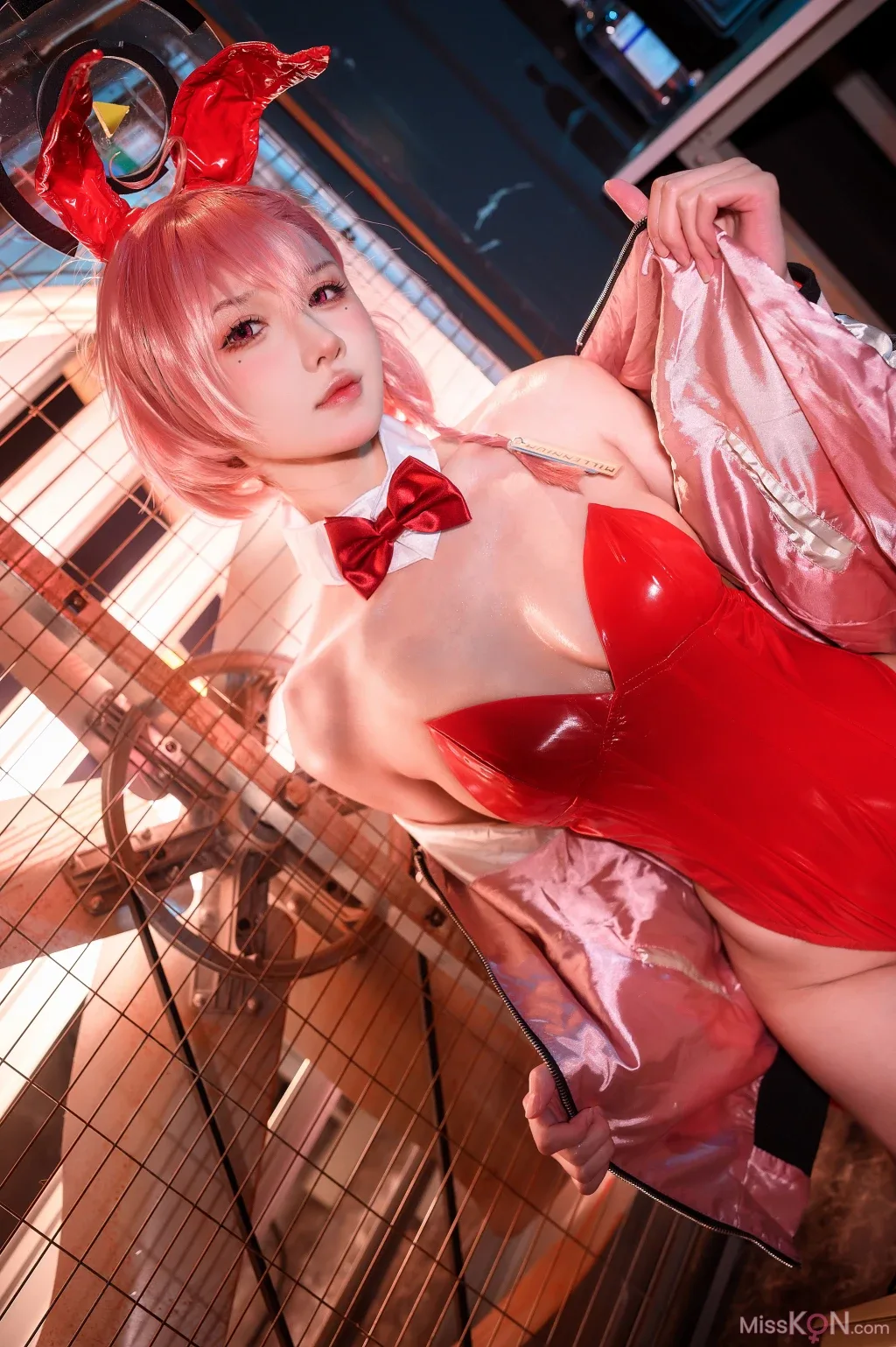 [Ảnh COSER màu đỏ] Hiroshi Abaoya trong vai Cô gái Thỏ – Trang phục thể dục kiểu X trong phim hoạt hình - 49