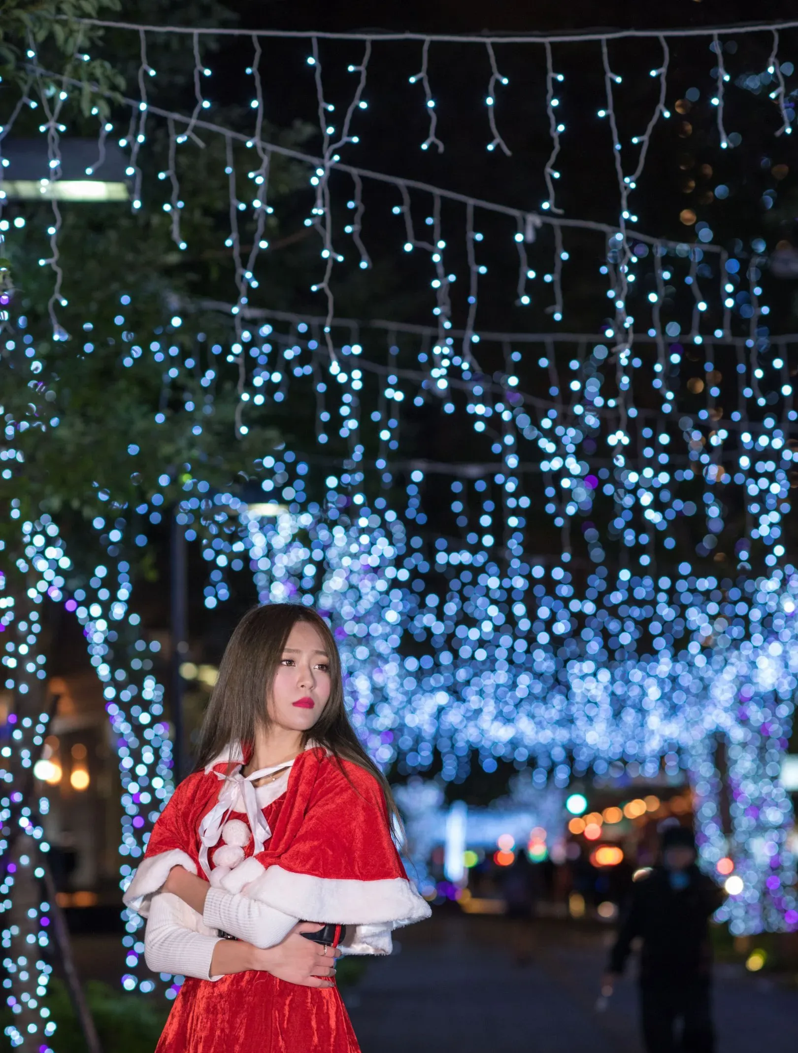 [Buổi chụp ảnh ngoài trời của Beautyleg] Winnie Xiaoxue - Bộ sưu tập ảnh đêm độ phân giải cực cao từ Công viên Giáng sinh Thành phố Đài Bắc Mới - 25