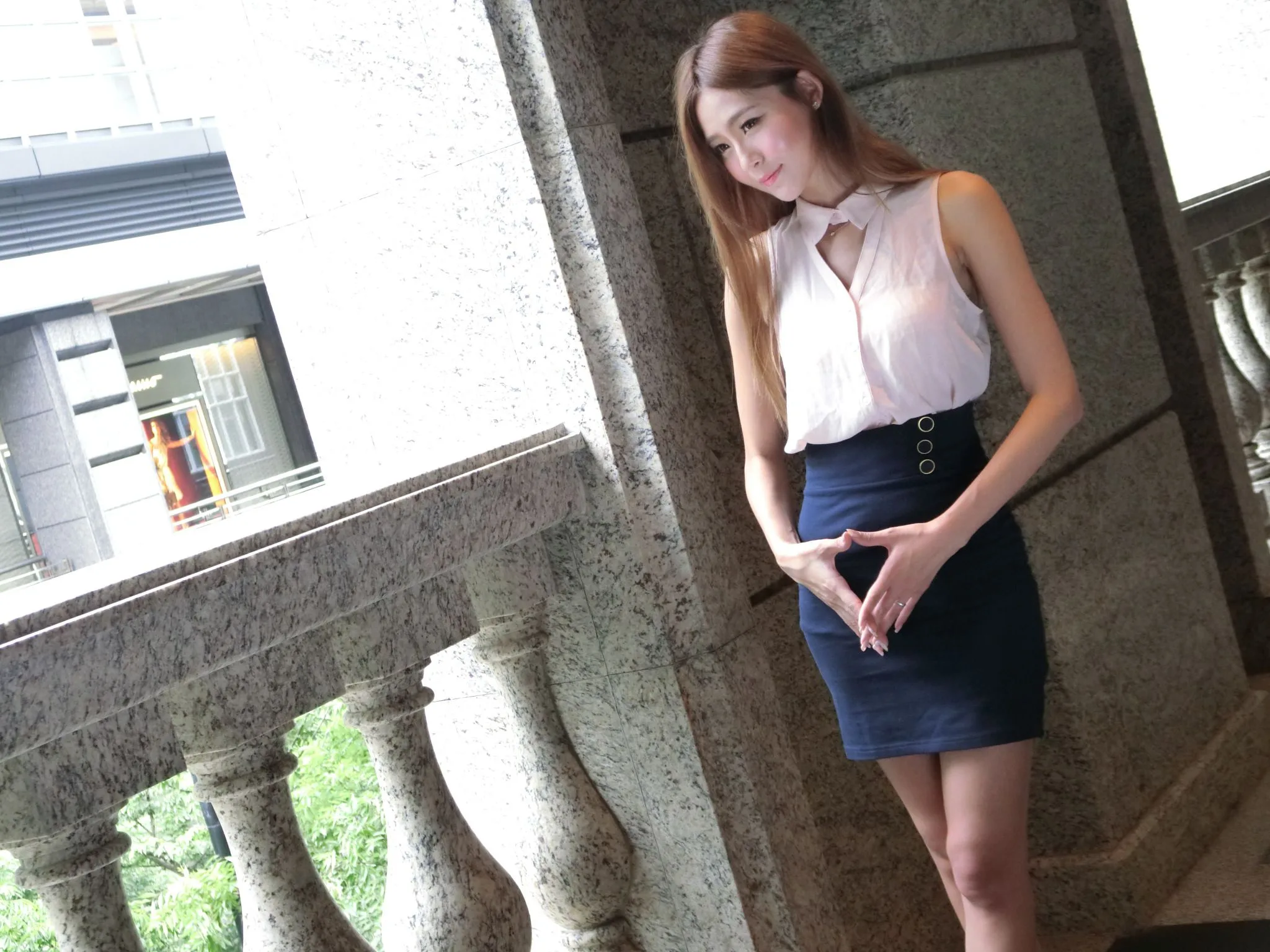 [Tập đặc biệt của Beautyleg] Winnie Xiaoxue - Buổi chụp ảnh ngoại cảnh tại khu mua sắm Xinyi - 94