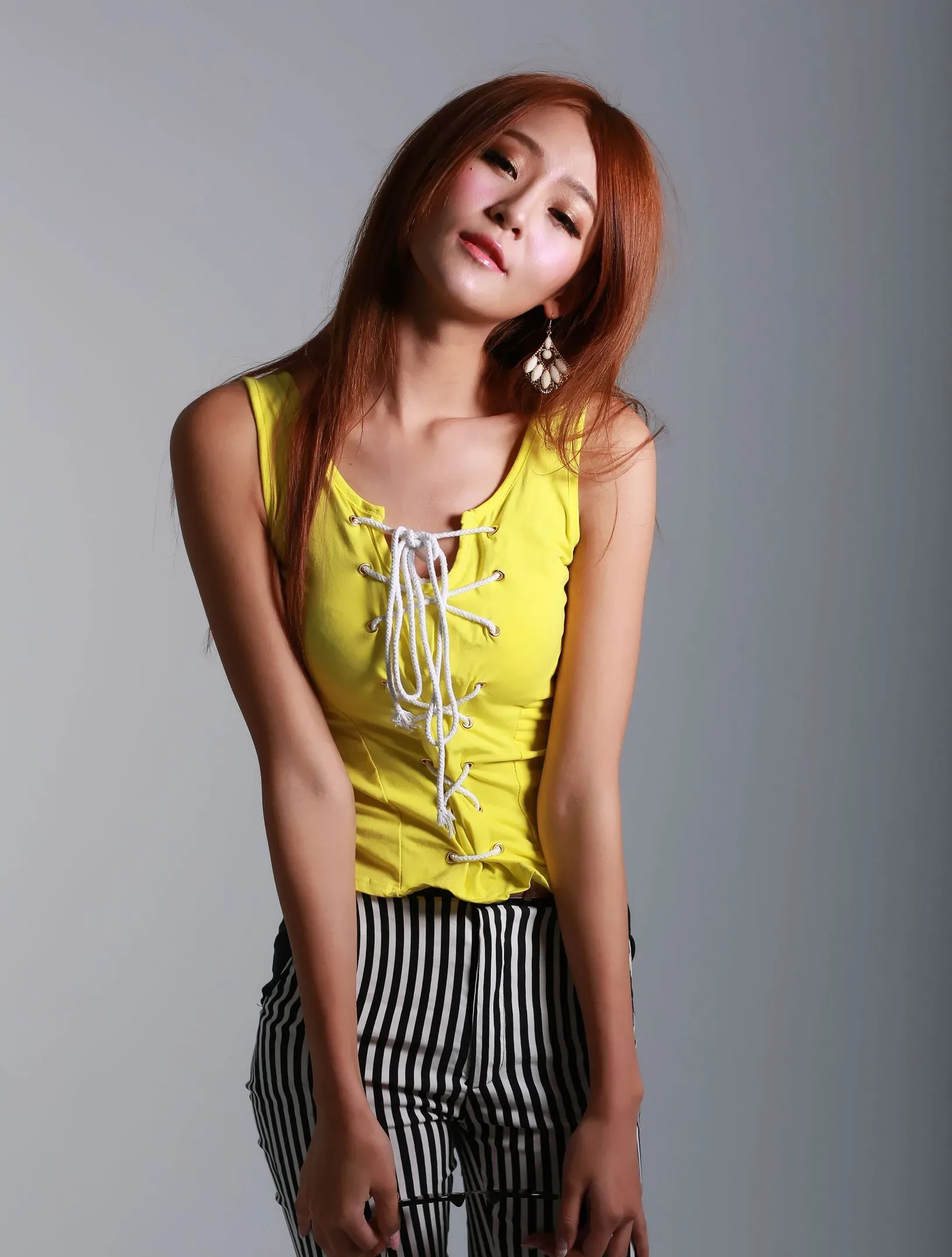 [Bộ ảnh tặng kèm Beautyleg] Người mẫu chân dài Đài Loan Winnie Xiaoxue - Buổi chụp ảnh thời trang tại Qin Er Studio - 126