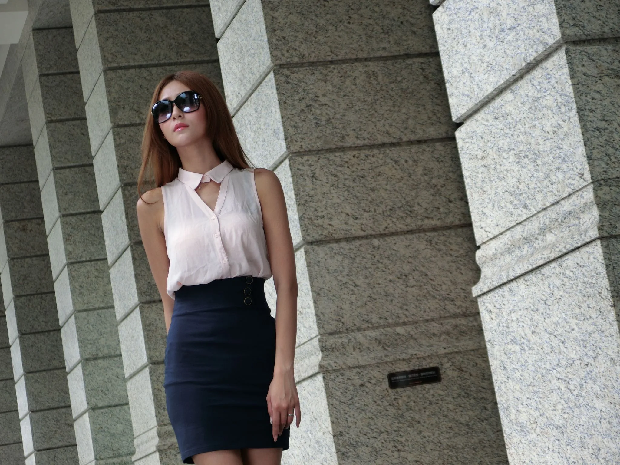 [Tập đặc biệt của Beautyleg] Winnie Xiaoxue - Buổi chụp ảnh ngoại cảnh tại khu mua sắm Xinyi - 86