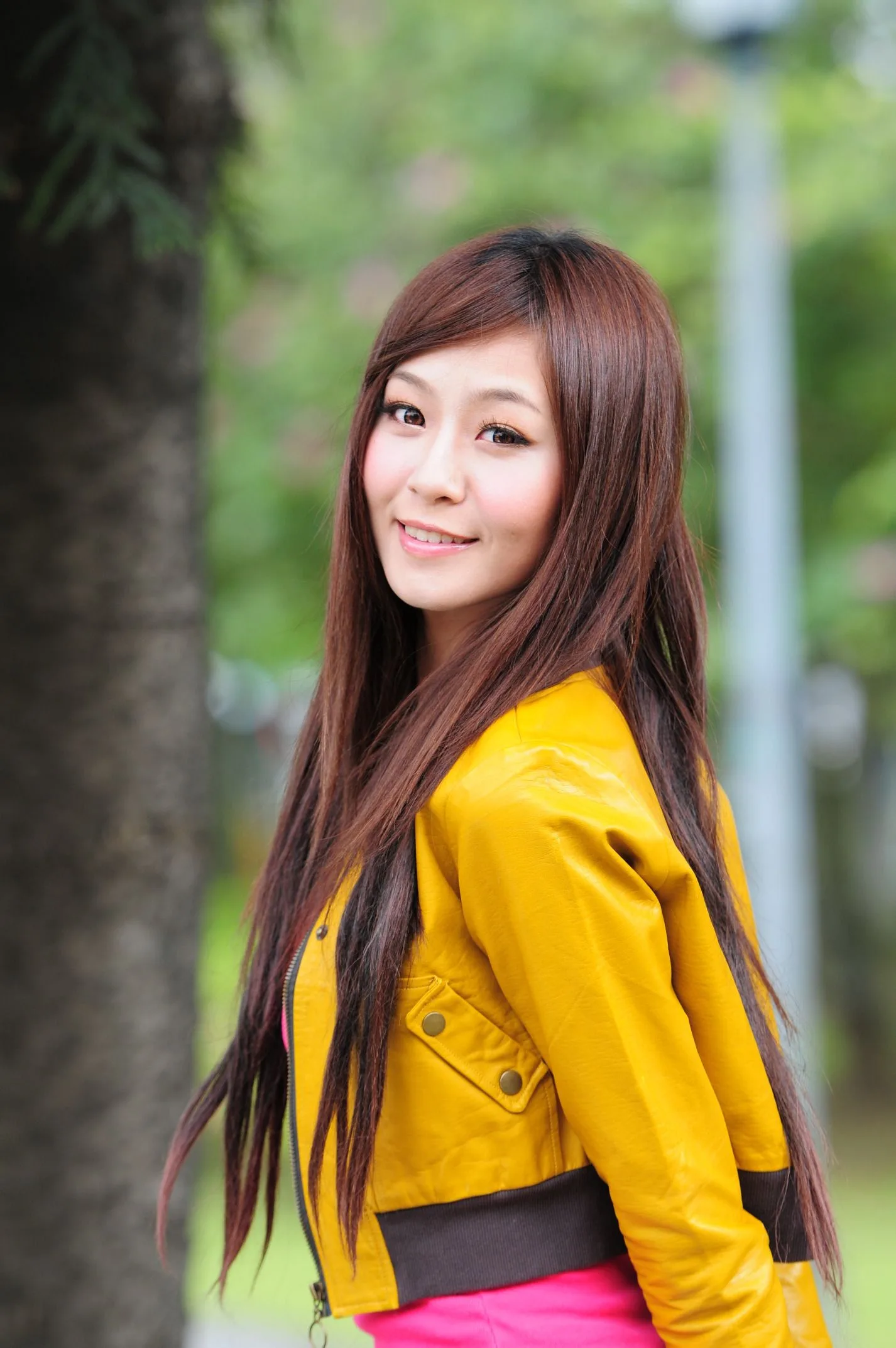 [Buổi chụp ảnh ngoài trời của Beautyleg] Winnie Zhuang - Bộ ảnh ngọt ngào và dễ thương với váy ngắn họa tiết hoa. - 25