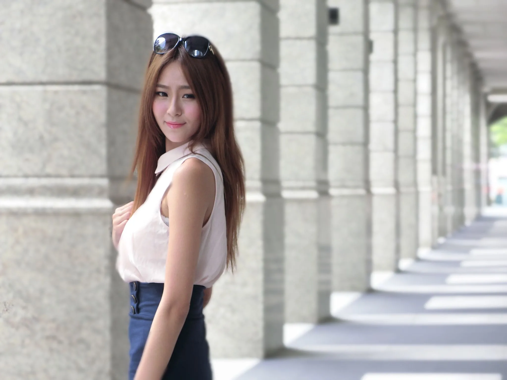 [Tập đặc biệt của Beautyleg] Winnie Xiaoxue - Buổi chụp ảnh ngoại cảnh tại khu mua sắm Xinyi - 89