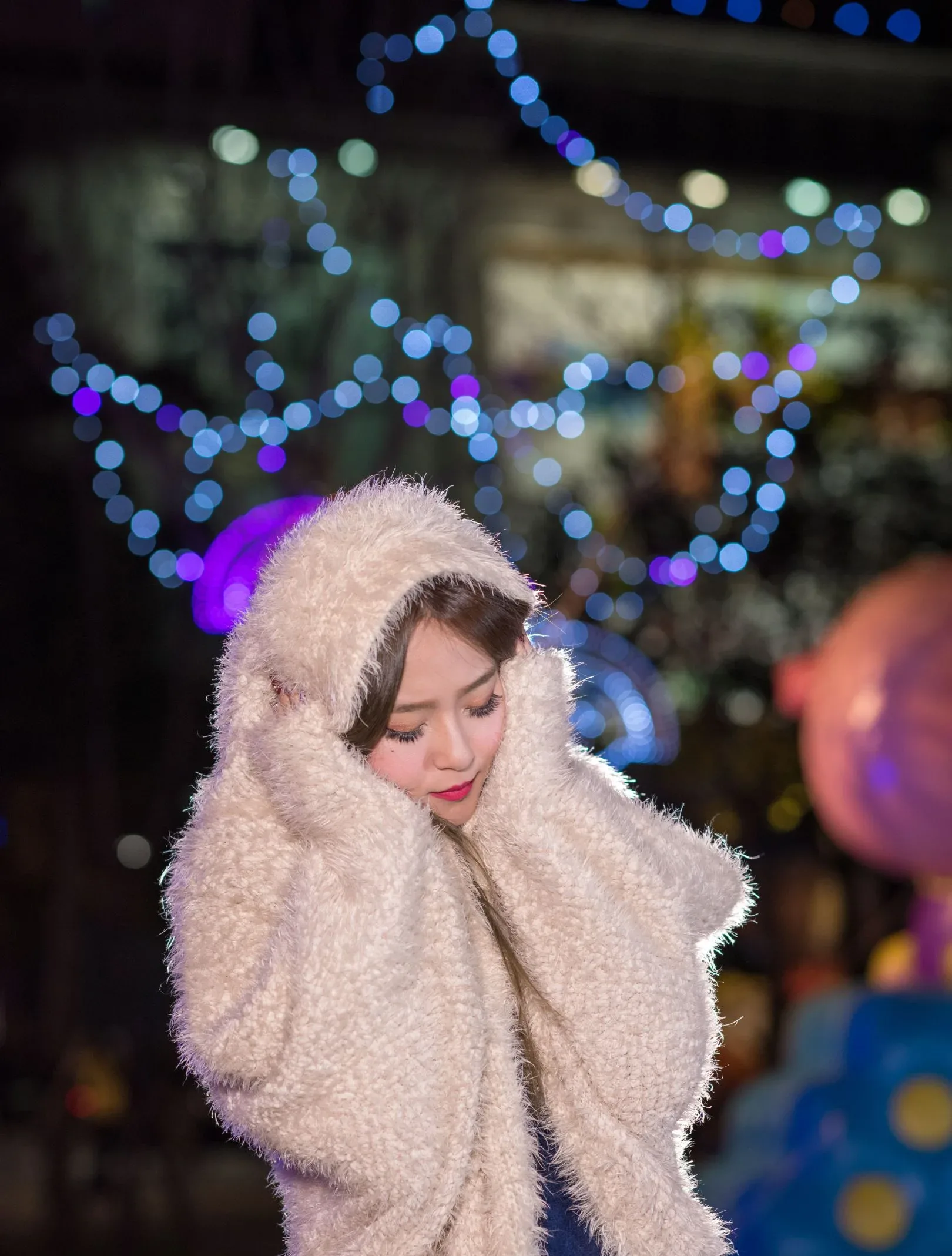 [Buổi chụp ảnh ngoài trời của Beautyleg] Winnie Xiaoxue - Bộ sưu tập ảnh đêm độ phân giải cực cao từ Công viên Giáng sinh Thành phố Đài Bắc Mới - 14